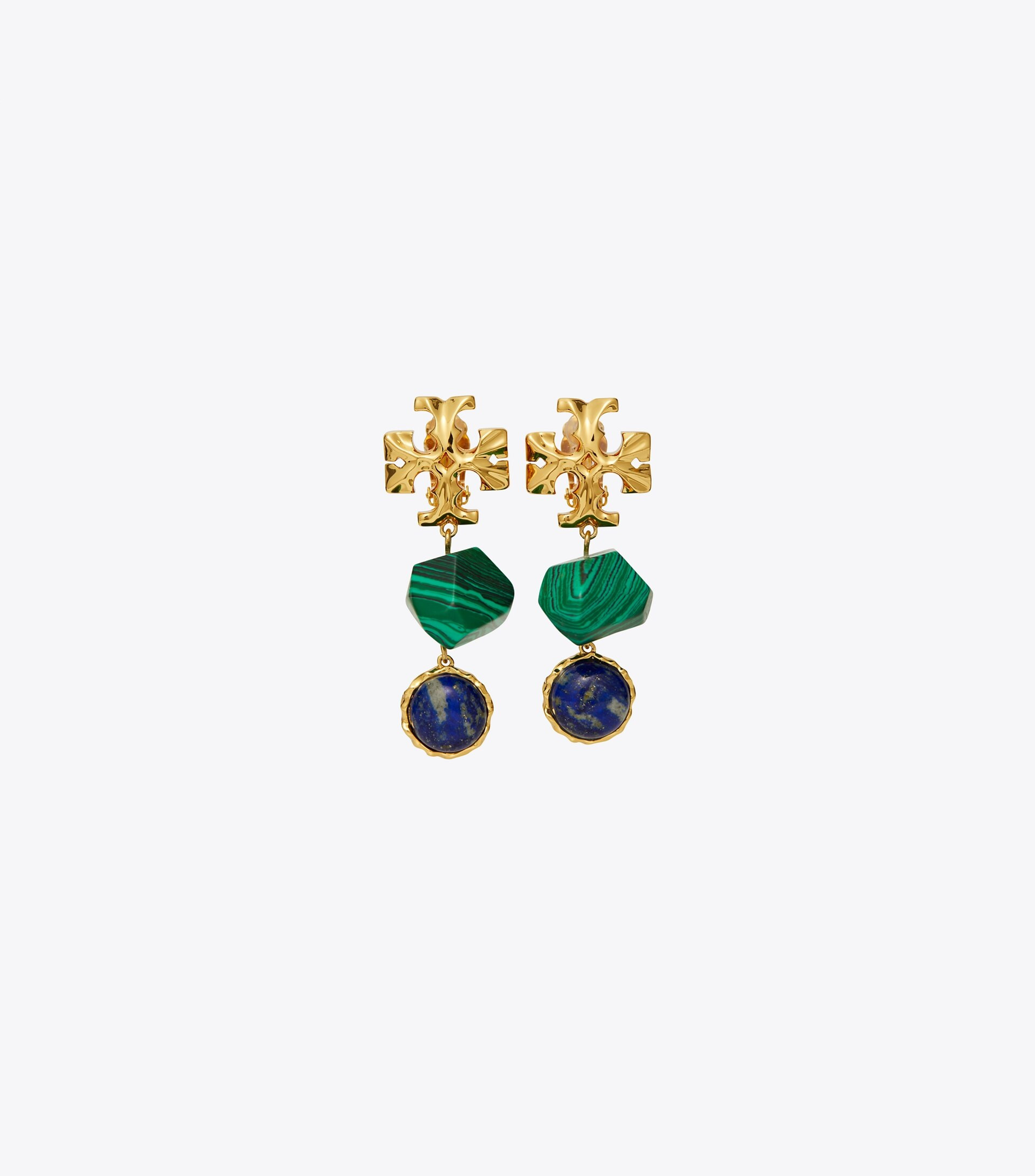 Roxanne Semiprecious Double-Drop Earring | Tory Burch (US)