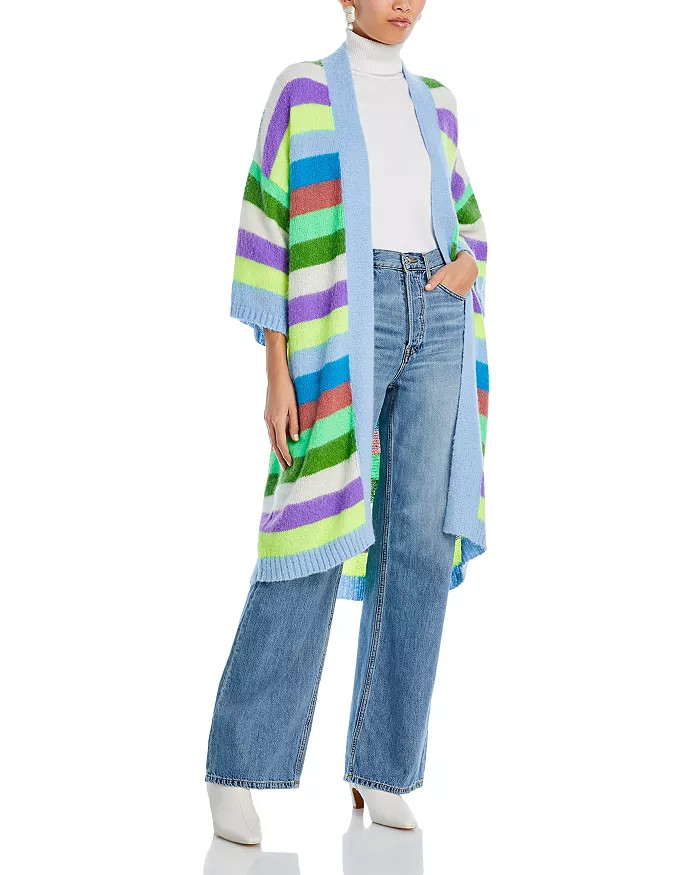 Striped Kimono Cardigan | Bloomingdale's (US)