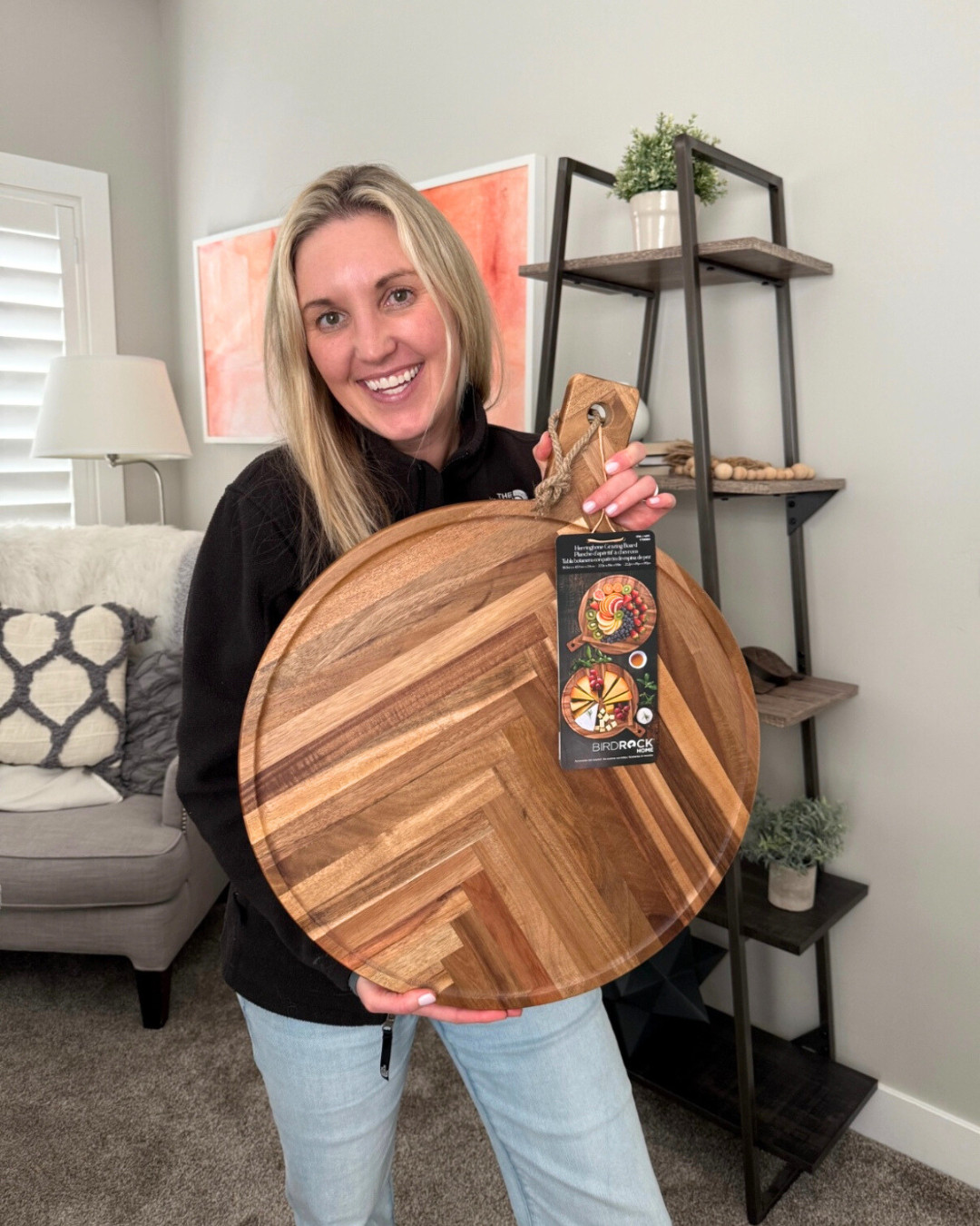 I have two of these herringbone charcuterie boards and use them all the time. I’ve also given them as gifts and everyone loves them. Such a great deal at this sale price!  #charcuterieboard #entertainingathome #hostessgift 

 #LTKfoodie #LTKHome #LTKSaleAlert