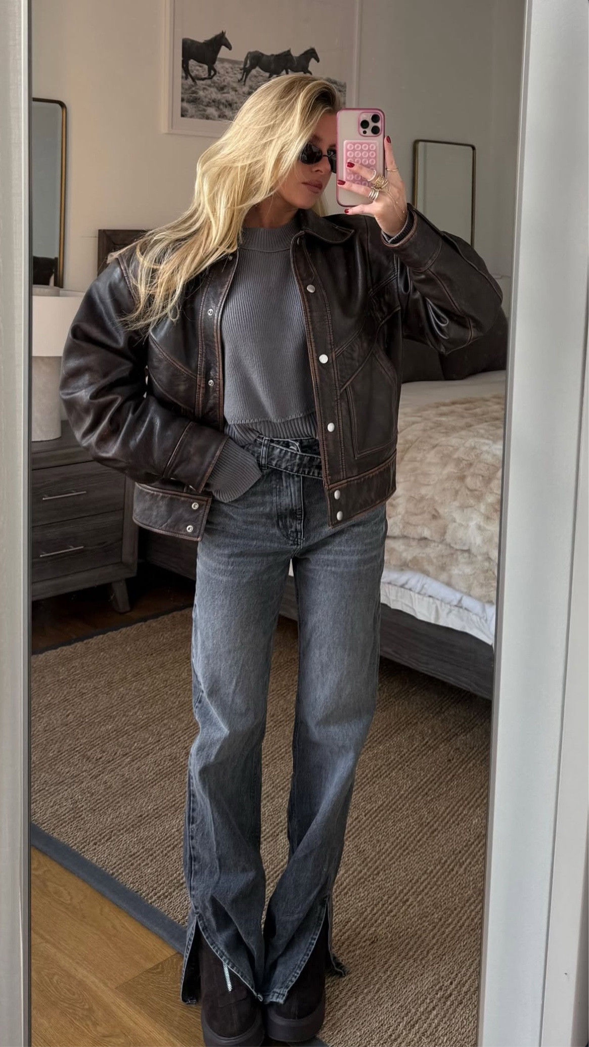 OOTD 🖤 Jeans are Piral, can’t be linked so I added similars!

#LTKStyleTip #LTKShoeCrush #LTKSeasonal