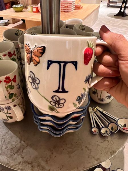 Beautiful monogram mugs, perfect for daily use and for gifting as well 



#anthrofinds 
#anthrosale
#anthropologie 
#anthrohomefinds 
@anthropologie 

#LTKxAnthro #LTKsalealert #LTKhome