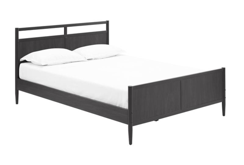 Better Homes & Gardens Oaklee Queen Bed, Charcoal Finish | Walmart (US)