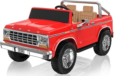 ANPABO Licensed Ford F-150 24V 2 Seater Ride on Car for Kids, 4x100W Motors for All-Terrain Elect... | Amazon (US)