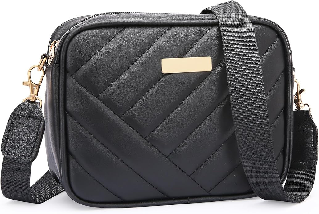 crossbody bags for women trendy cross body leather travel purses for women's crossbody handbags p... | Amazon (US)