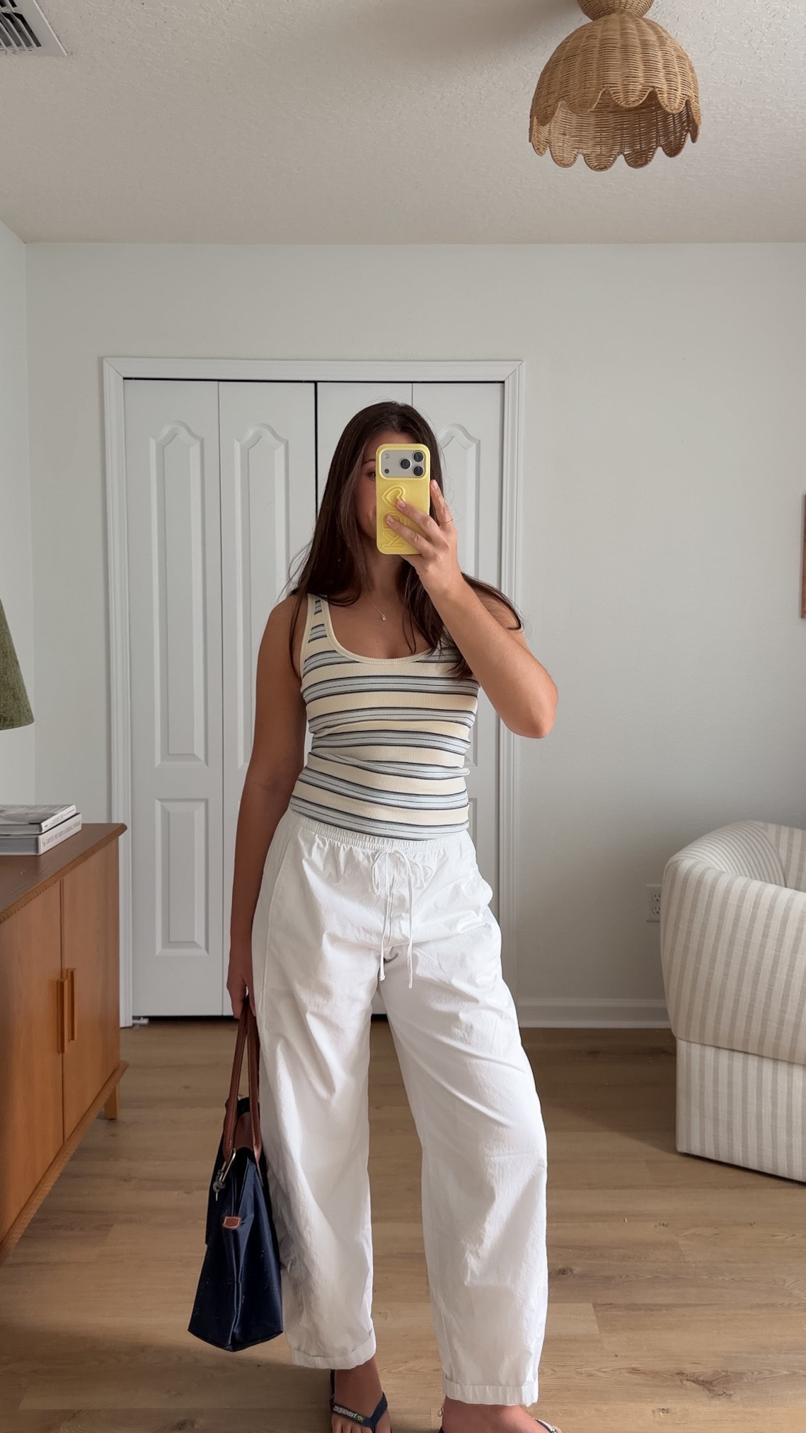Simple ootd! Wearing size small tank and XS pants

#LTKootd