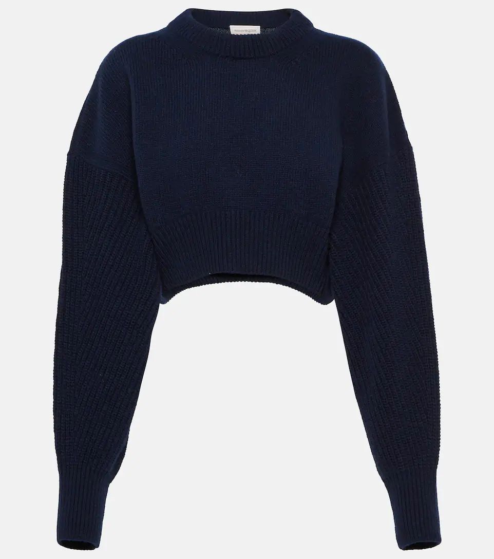 Cropped wool sweater | Mytheresa (US/CA)