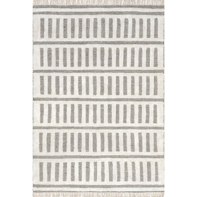 Nuloom Merrick Tasseled Cotton and Wool Area Rug | Target