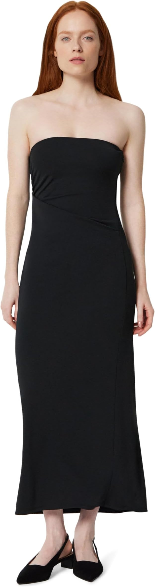 Amazon Essentials Women's Slim-Fit Matte Jersey Strapless Maxi Dress | Amazon (US)