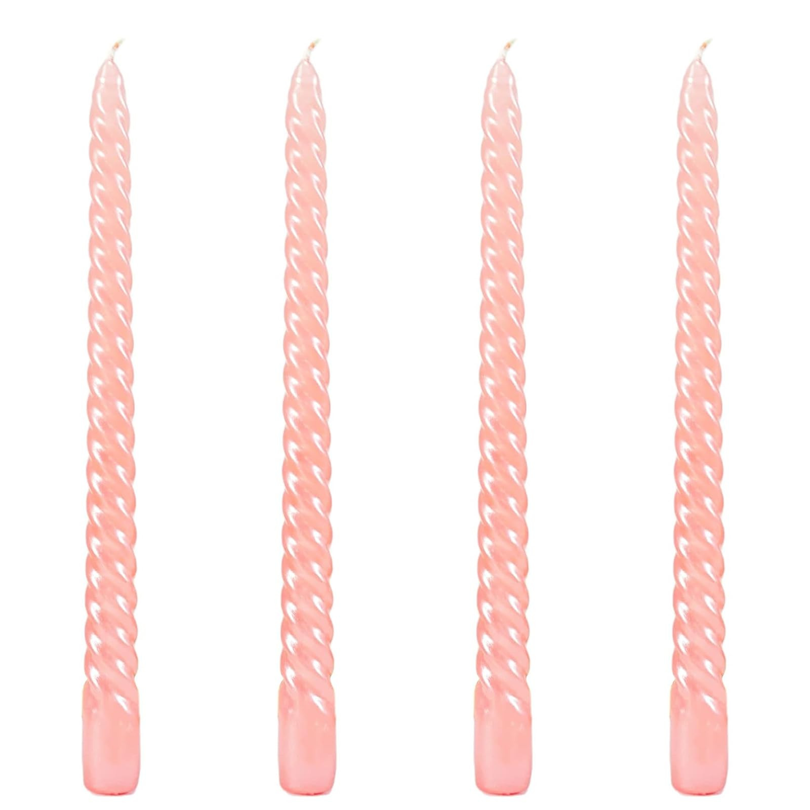 Pink Taper Candles 10 inch -Set of 4 Tapered Candles, Long Candle,Tall Candlesticks, Home Dinner,... | Amazon (US)