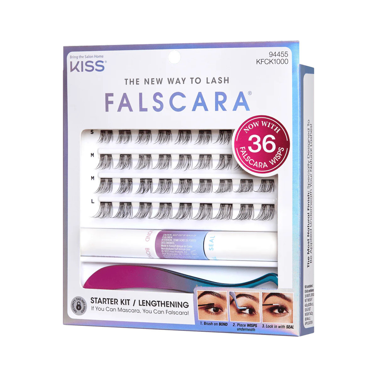 FALSCARA Starter Kit - 36 Lengthening Wisps | KISS, imPRESS, JOAH