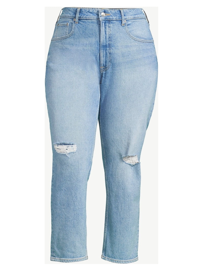 Free Assembly Women's Original 90's Straight Jeans | Walmart (US)