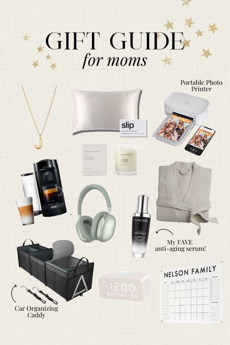 Gift guide: for the moms in your life

Monogram necklace, slip pillow case, portable photo printer, nespresso machine, candle, robe, headphones, car caddy, anti aging serum, alarm clock, acrylic family calendar 

For her, for the moms, mother in law gifts, Christmas gift ideas 

#LTKGiftGuide #LTKSeasonal #LTKCyberWeek