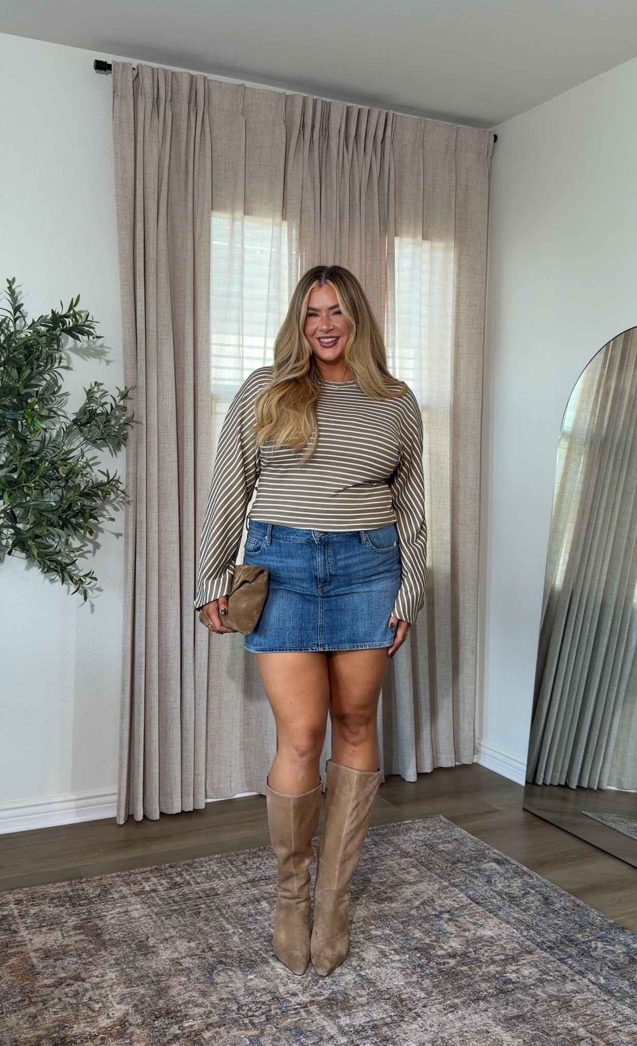 fall outfit inspo! wearing an xl in everything 🤎

#LTKootd #LTKMidsize #LTKSeasonal