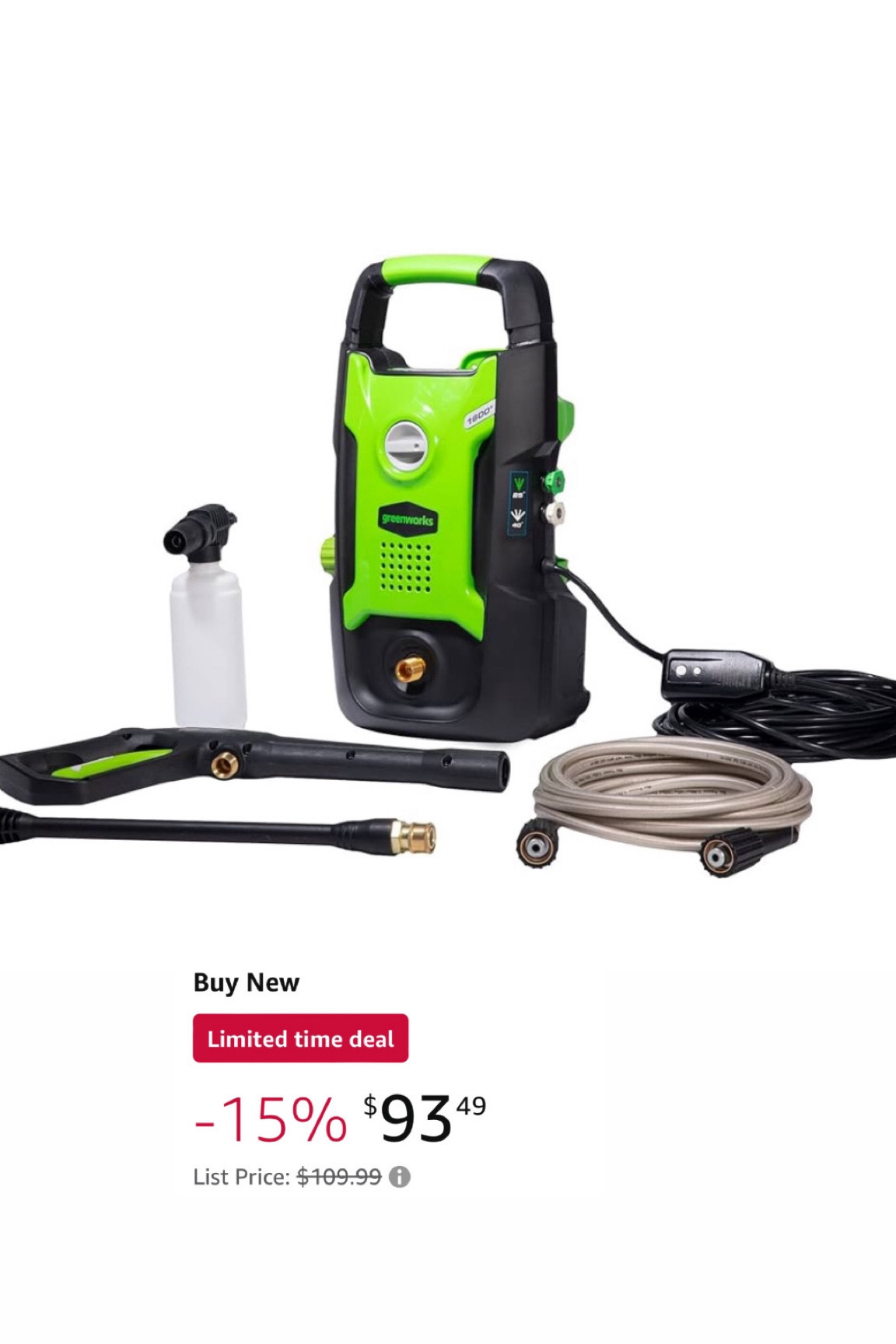 Obsessed with my power washer!! On sale 15% off!



#LTKhome #LTKsalealert