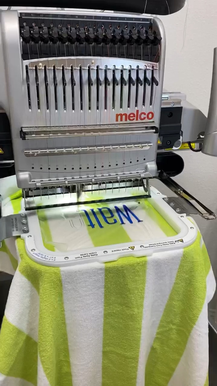 This is one of my favorite embroidery fonts ! Comes in sizes 2,3 & 4 inch ! #embroidery #machineembroidery #crafts 

#LTKVideo