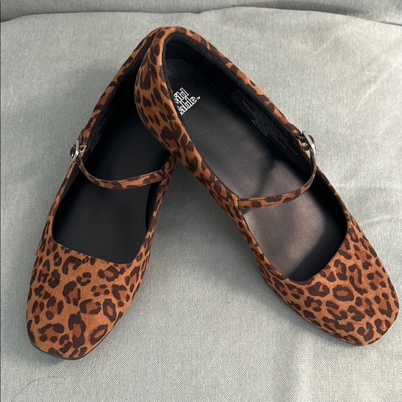 Wild Fable Brown Leopard Print Loafers with Elastic Strap | Poshmark