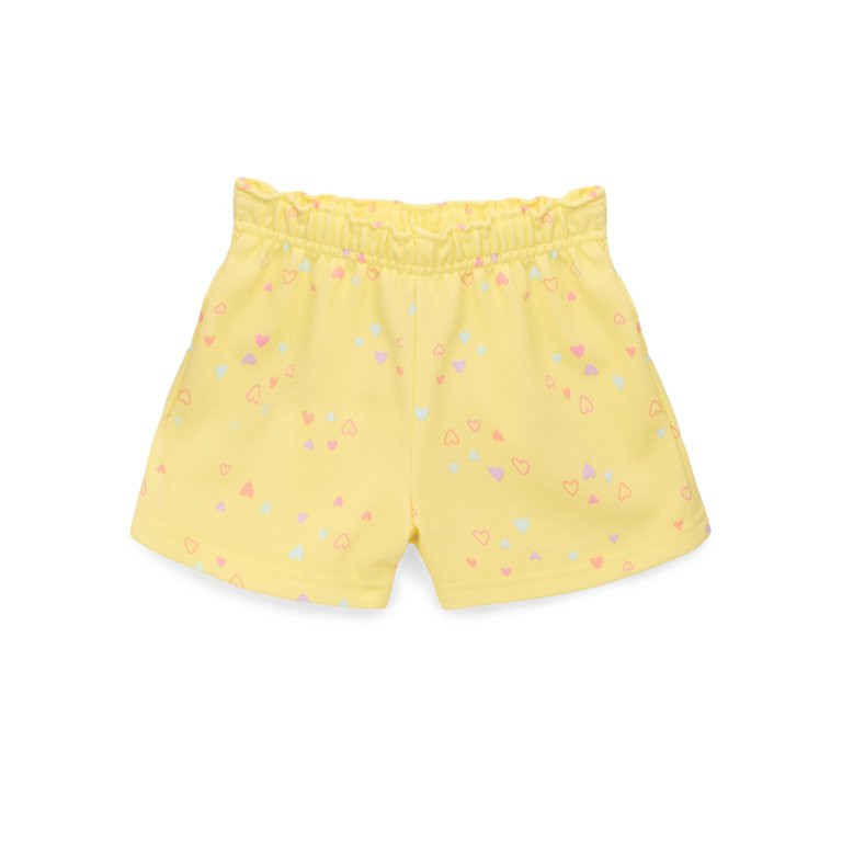 Garanimals Toddler Girl French Terry Print Shorts, Sizes 18M-5T | Walmart (US)
