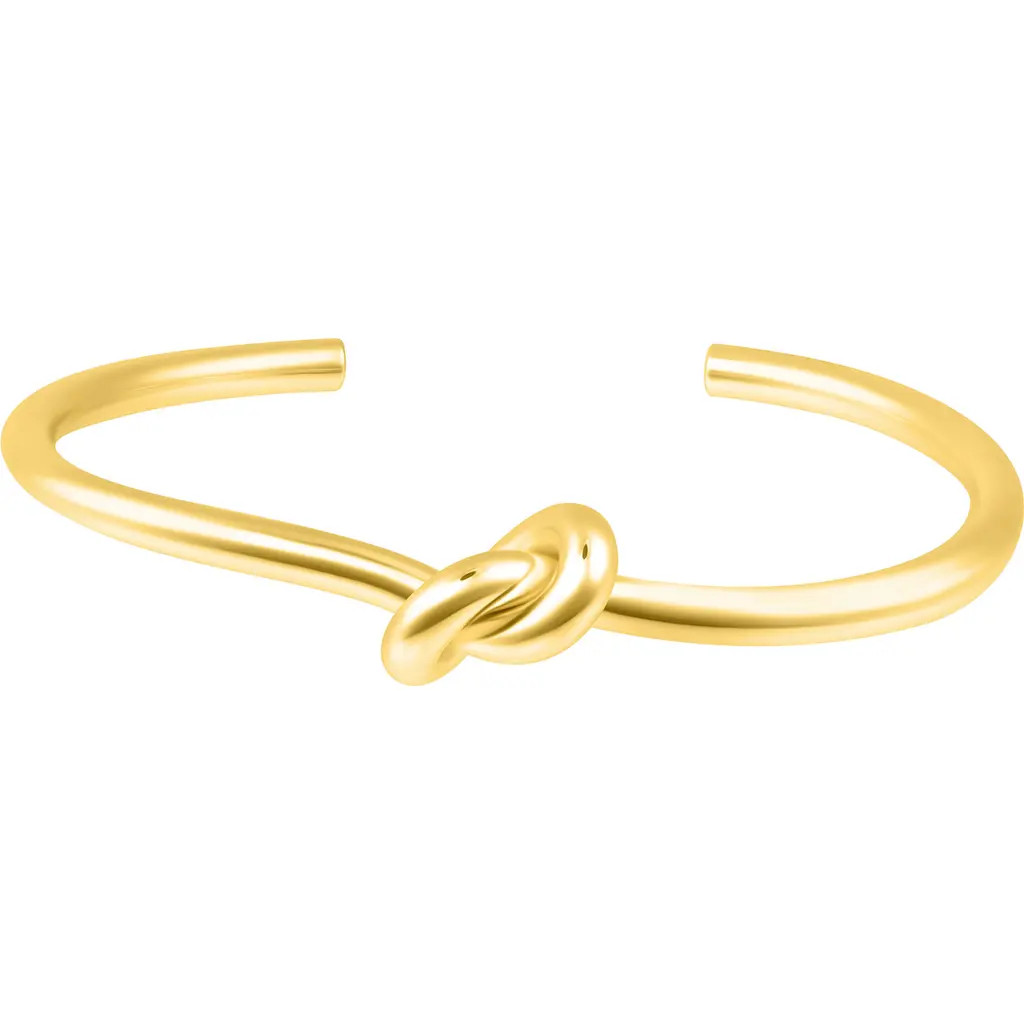 14K Gold Plated Knot Cuff Bracelet | Nordstrom Rack