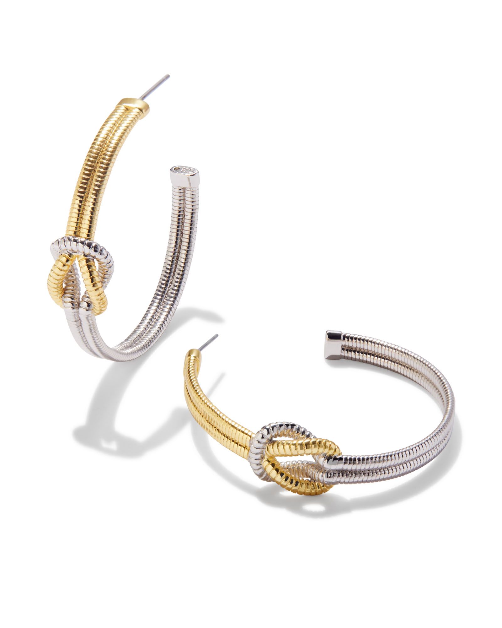 Annie Hoop Earrings in Mixed Metal | Kendra Scott