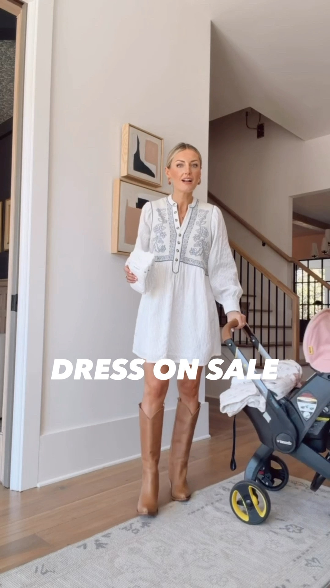 This dress is perfect for transitioning into spring! Grab it while it’s on sale! Use my code LOVERLY20 for 20% off orders of $100+! Wearing XS. 

Loverly Grey, Anthropologie, spring dress, spring fashion, spring outfit ideas, sale alert 

#LTKSaleAlert #LTKSeasonal #LTKootd