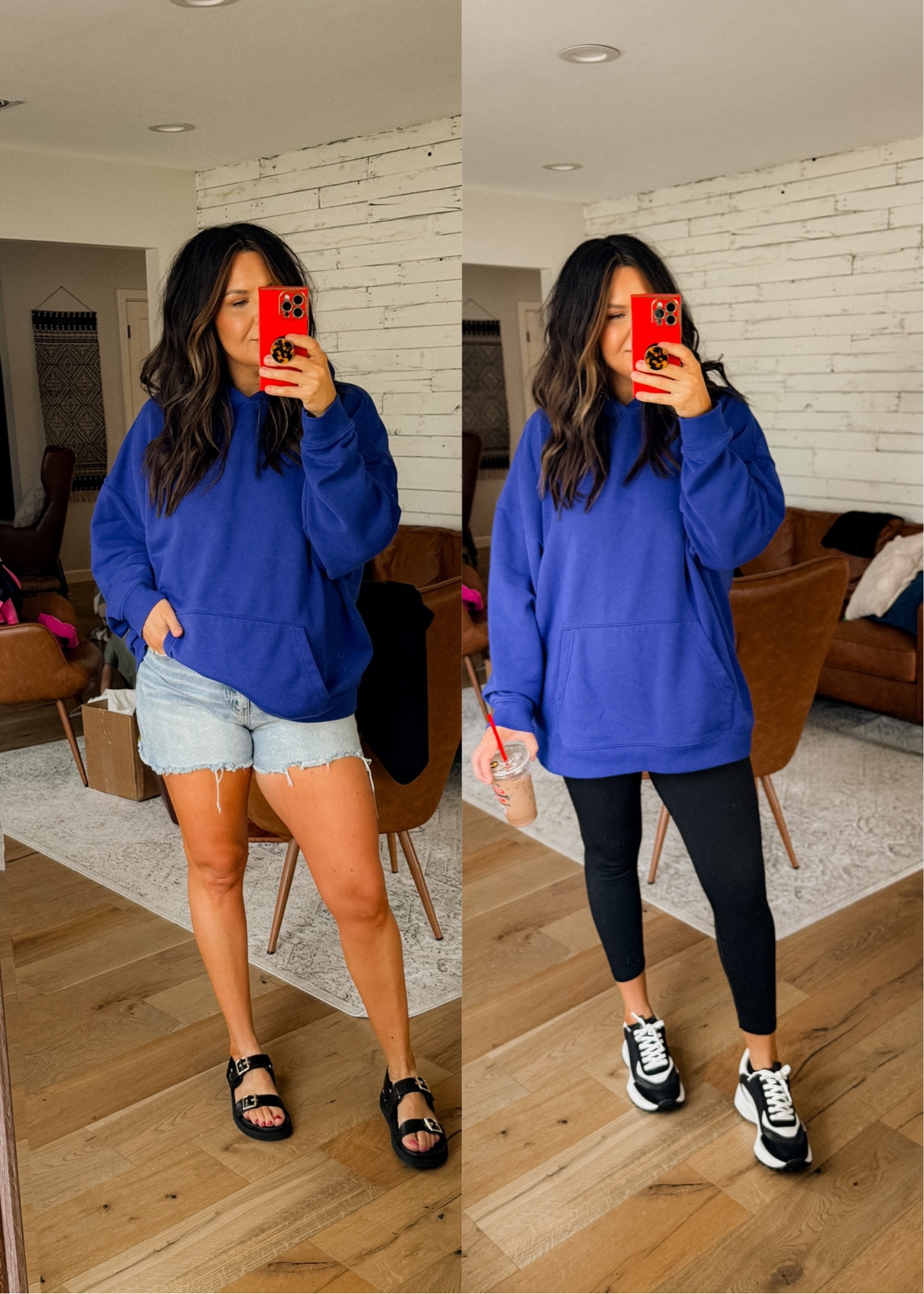 #walmartparter #walmartfashion @walmartfashion
Oversized sweatshirts from Walmart
Size: XXL 
Denim shorts: 14
Sandals: TTS
LEGGINGS: Large
Sneakers: TTS

#LTKfindsunder50 #LTKstyletip #LTKmidsize