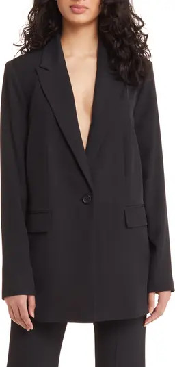 Open Edit Oversize Blazer | Nordstrom | Nordstrom