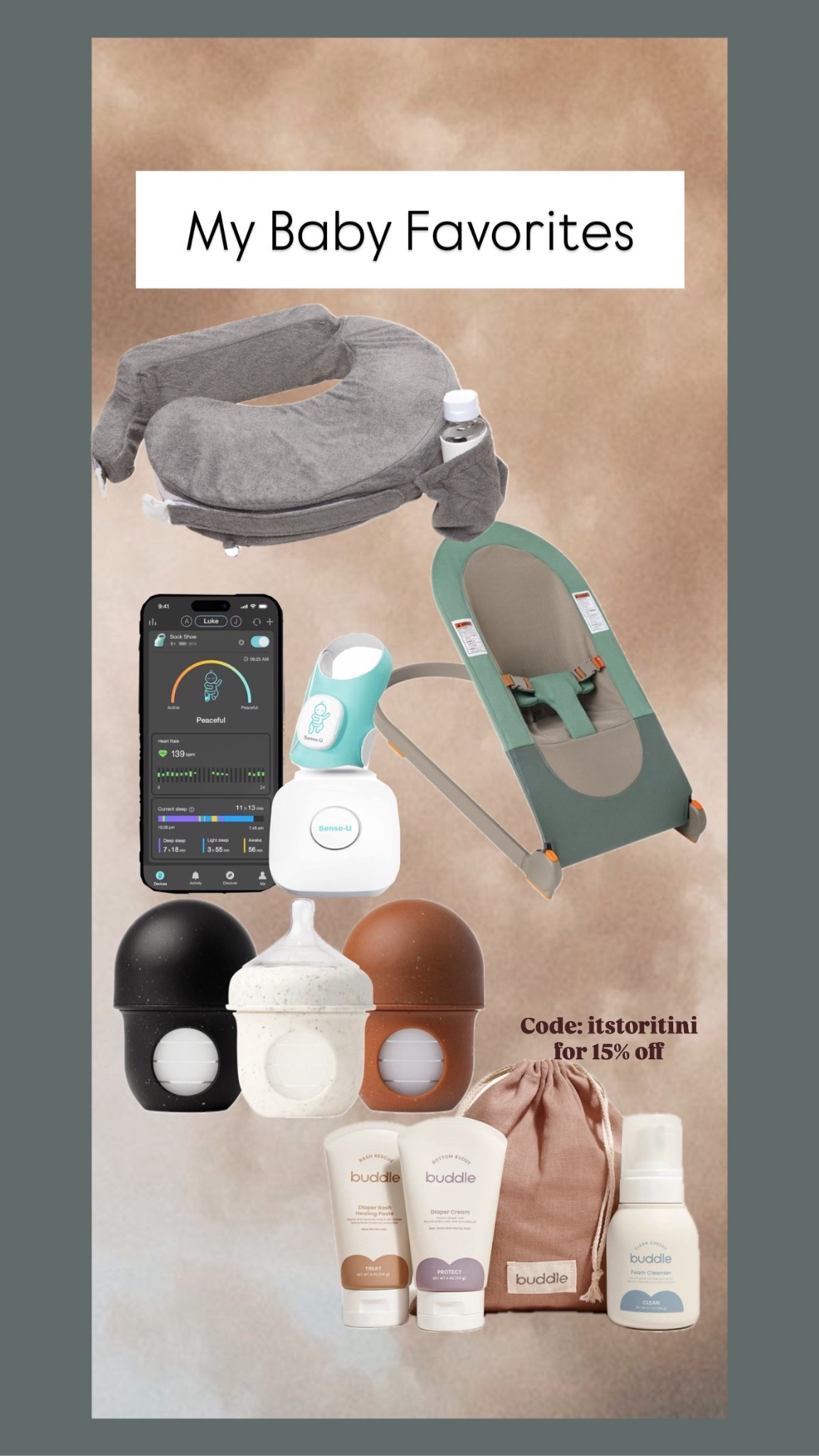 Things that were on my registry that not only I love but baby loves. I use these products daily and they definitely helped me through my postpartum journey. Major plus that they also soothe baby. Add this to your registry or add them to your cart.



#LTKBump #LTKBaby #LTKmomlife