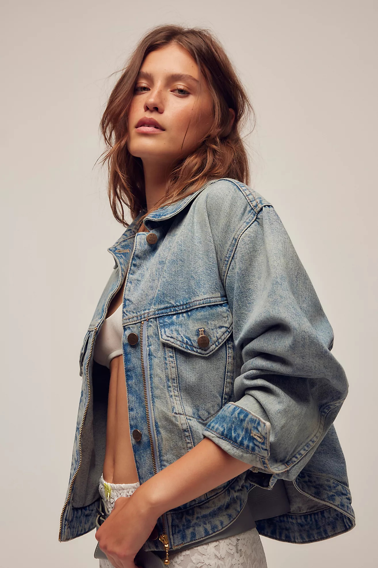 We The Free Cherrie Denim Jacket | Free People (Global - UK&FR Excluded)