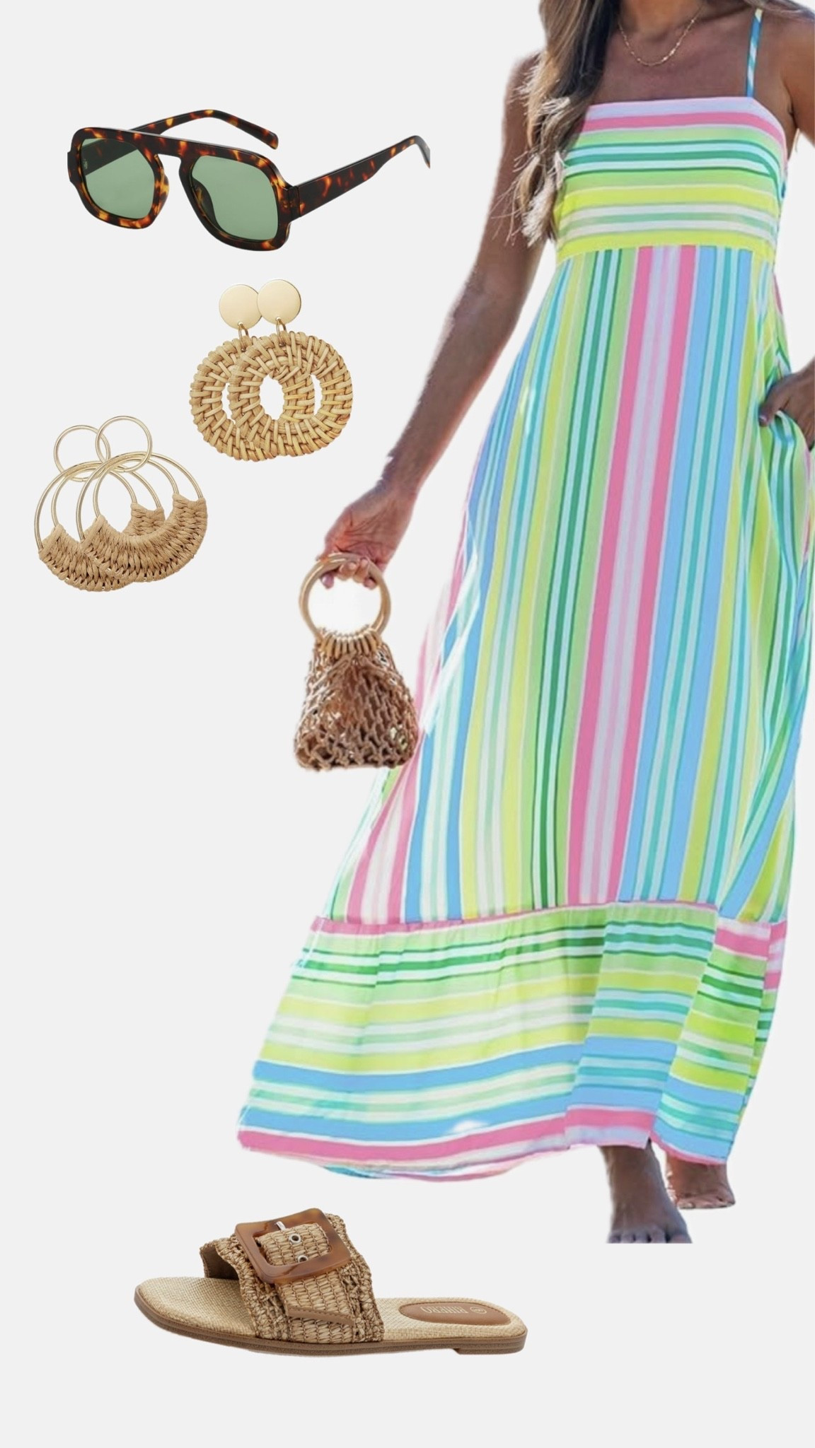 Summer dresses // beach vacation outfit