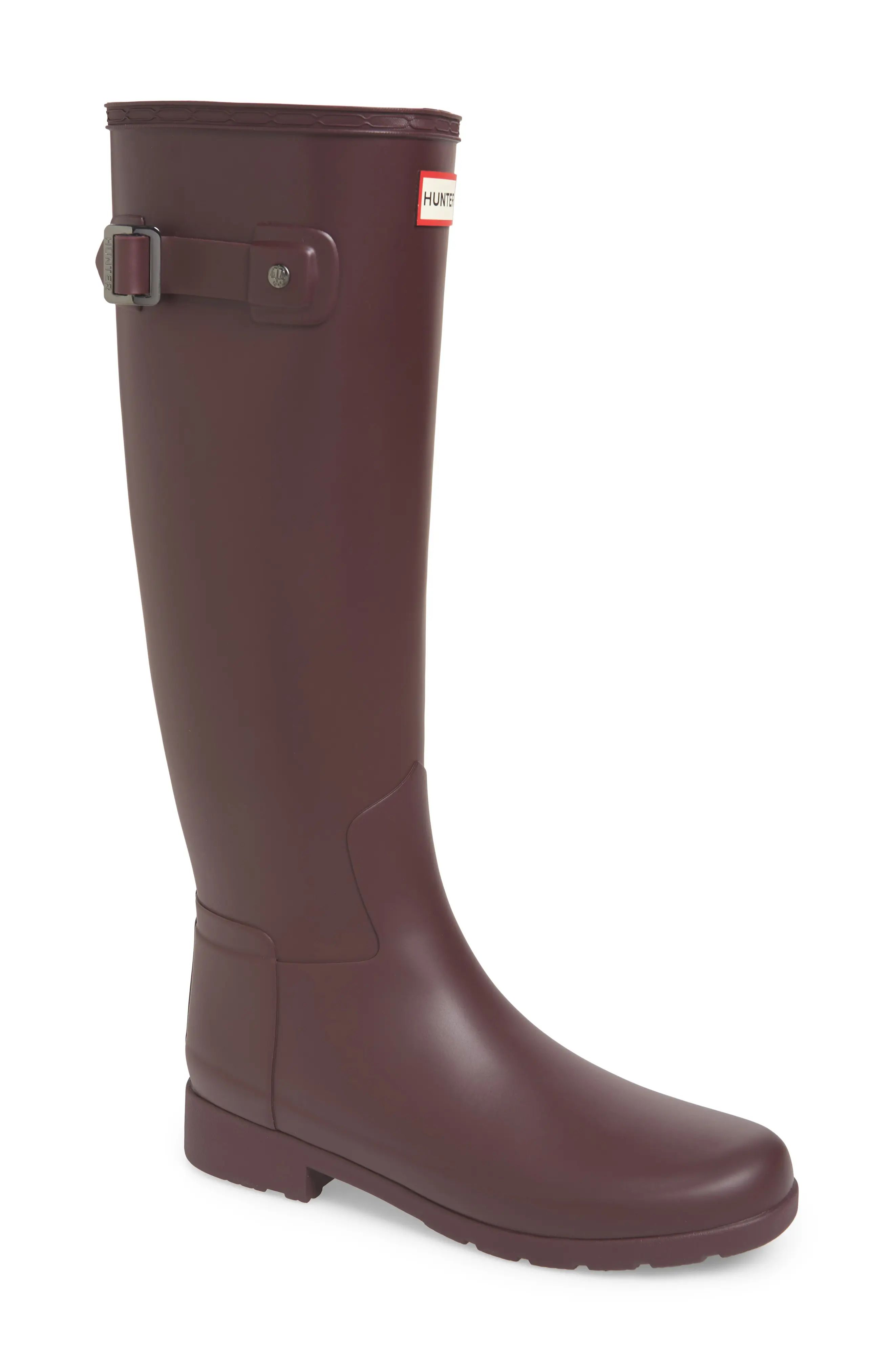 Hunter Original Refined Rain Boot (Women) (Regular & Extended Calf) | Nordstrom