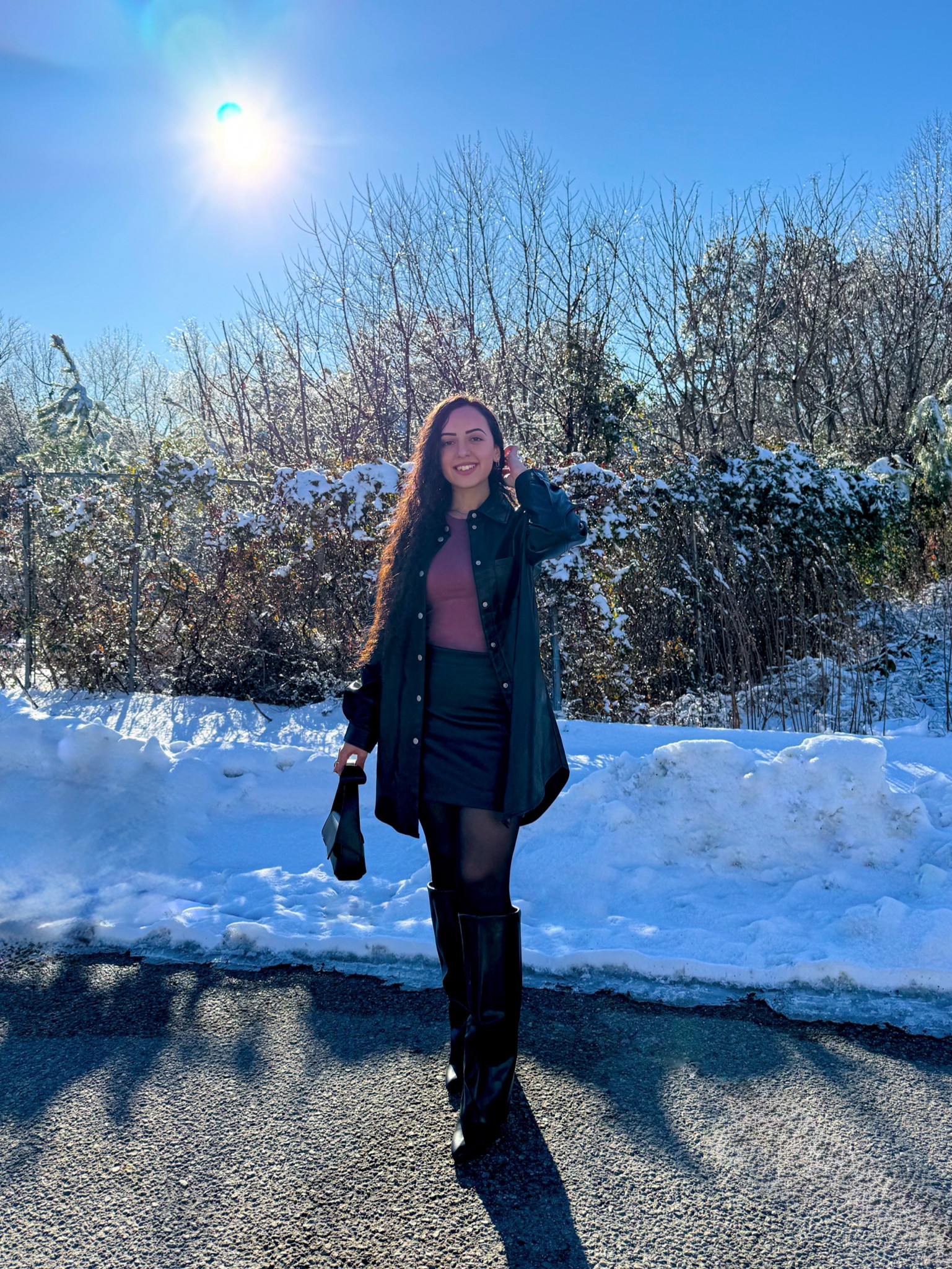 Black leather outfit 🖤
.
🔖 Subscribe to my LTK for more
.
🔖 Follow @its.sandyibrahim for more

#LTKBeauty #LTKShoeCrush #LTKStyleTip