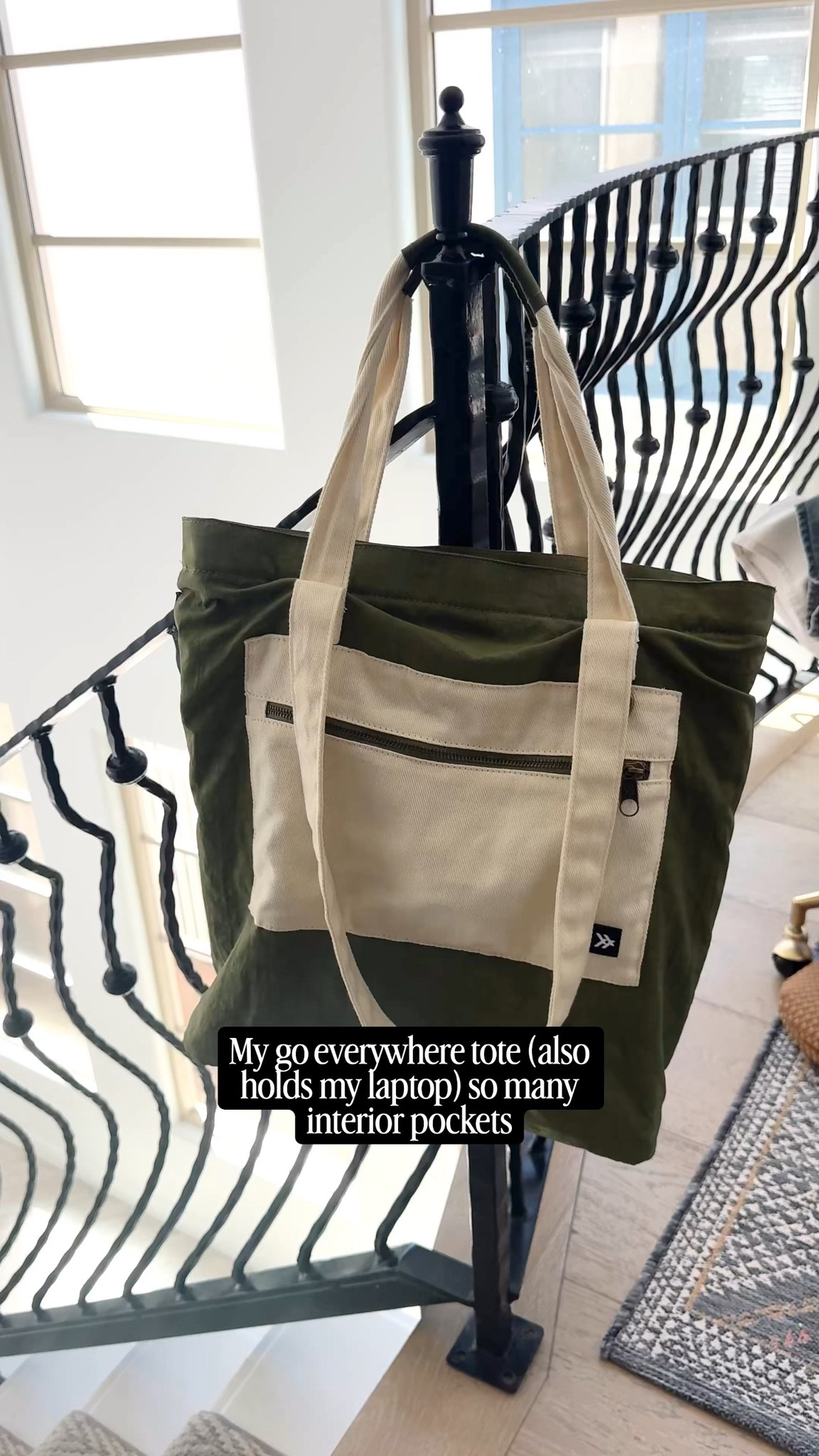 This tote has all the right pockets!  Even fits my tennis rackets and laptop.  The best mom tote I’ve found.  

#TargetFINDS #MomTote #MomEssentials ￼

#LTKTravel #LTKmomlife