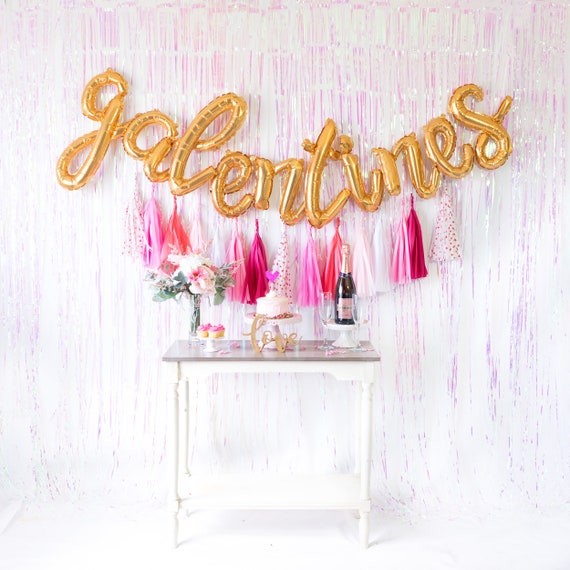 Galentines Script Balloon Banner  Galentine's | Etsy | Etsy (US)