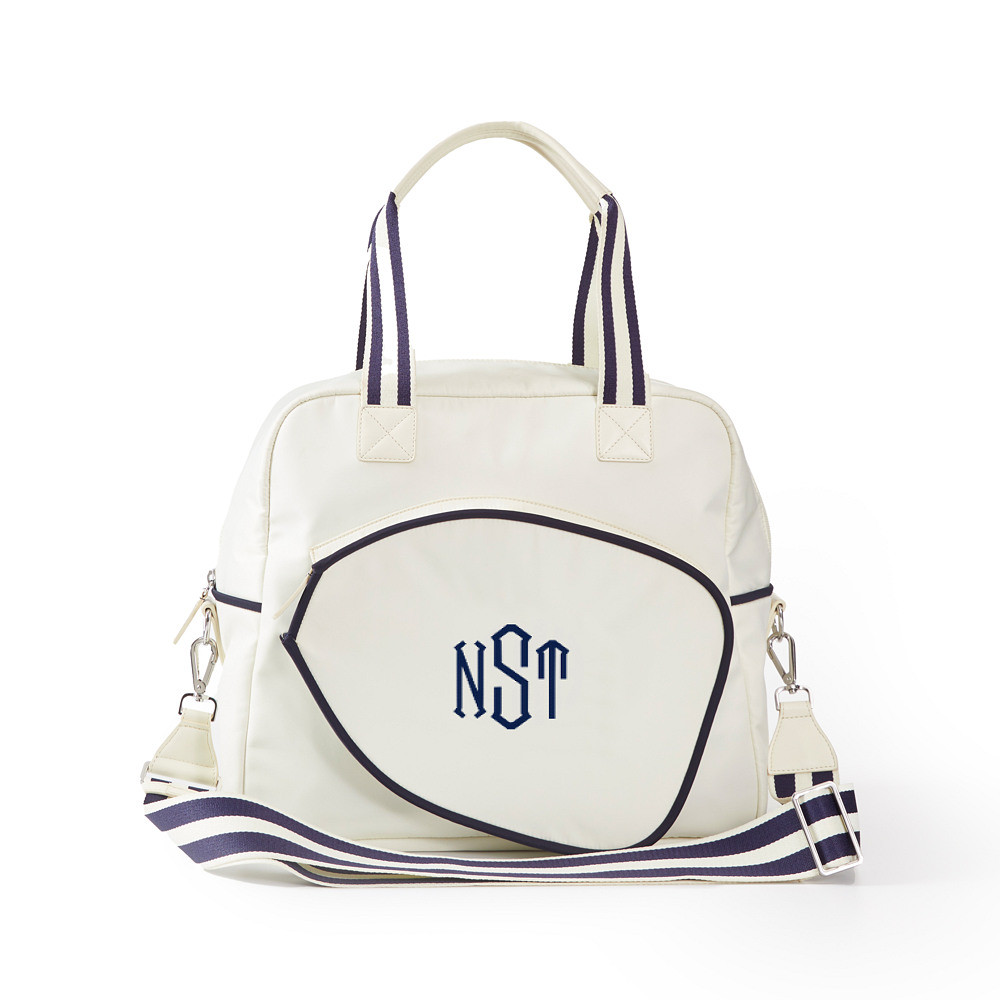 Sporty Stripe Pickleball Bag | Mark and Graham