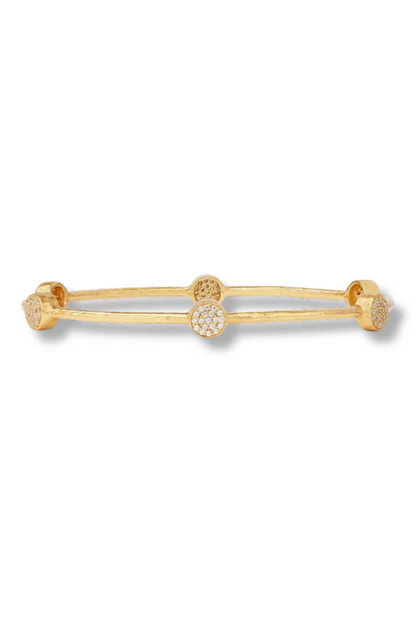 Julie Vos Milano Luxe Pavé Bangle Bracelet | The Willow Tree