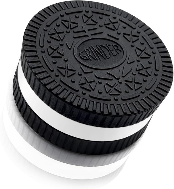 OWLSTEM Grinder,2.2 Inch Stronger Grip Biscuit Shape Design Grinder (Single,Black) | Amazon (CA)