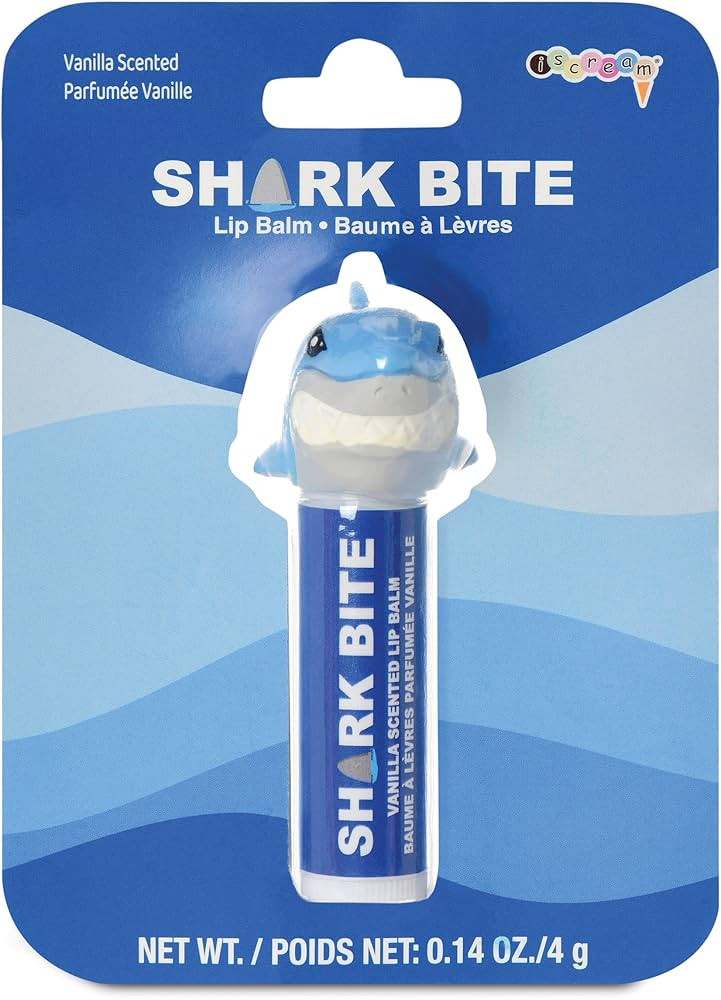 iscream Shark Bite Shark Shaped Vanilla Scented Lip Balm | Amazon (US)