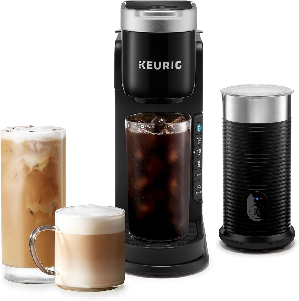 Keurig K-Café Barista Bar Single Serve Coffee Maker and Frother, Black | Amazon (US)