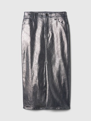 Foil Midi Skirt | Gap (CA)