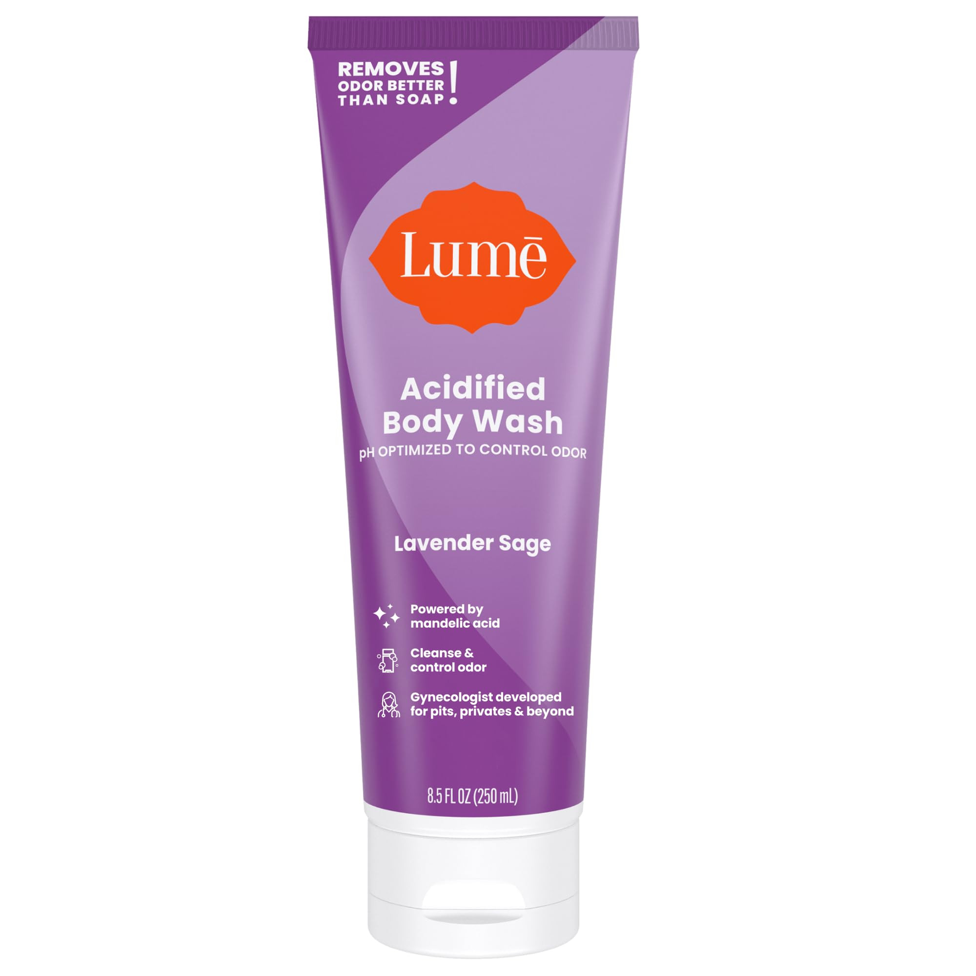 Lume Acidified Body Wash - 24 Hour Odor Control - Removes Odor Better than Soap - Moisturizing Fo... | Amazon (US)