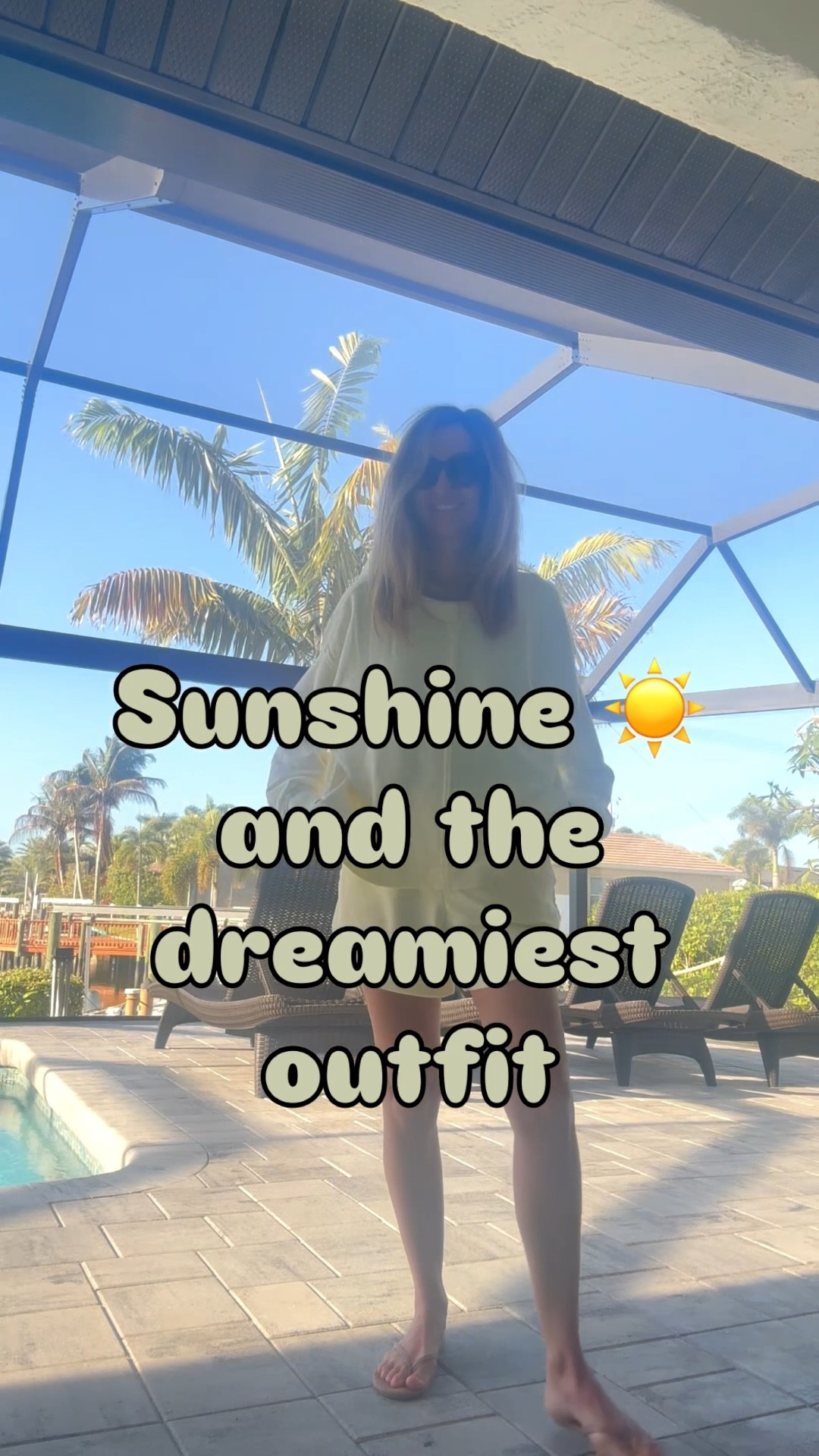 Code: LTKAERIE20 for 20% off! Sunshine and cozy vibes ✌️ ☀️ @Aerie 

Sizing: wearing my normal sizes in everything

#LTKxAerie #LTKootd #LTKSaleAlert