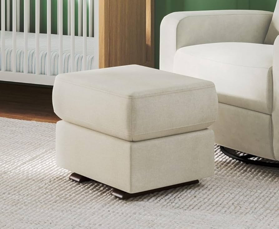 Nurture& Gliding Ottoman - Premium Ottoman Footrest for Nursery or Living Room, Features Premium,... | Amazon (US)
