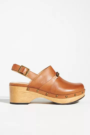 Silent D Georgia Slingback Heeled Clogs | Anthropologie (US)