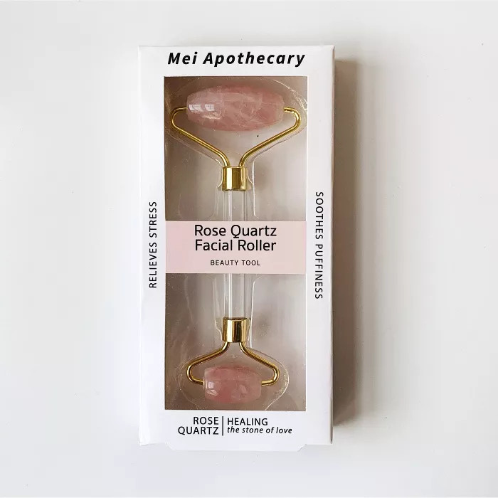 Mei Apothecary Rose Quartz Facial Roller | Target