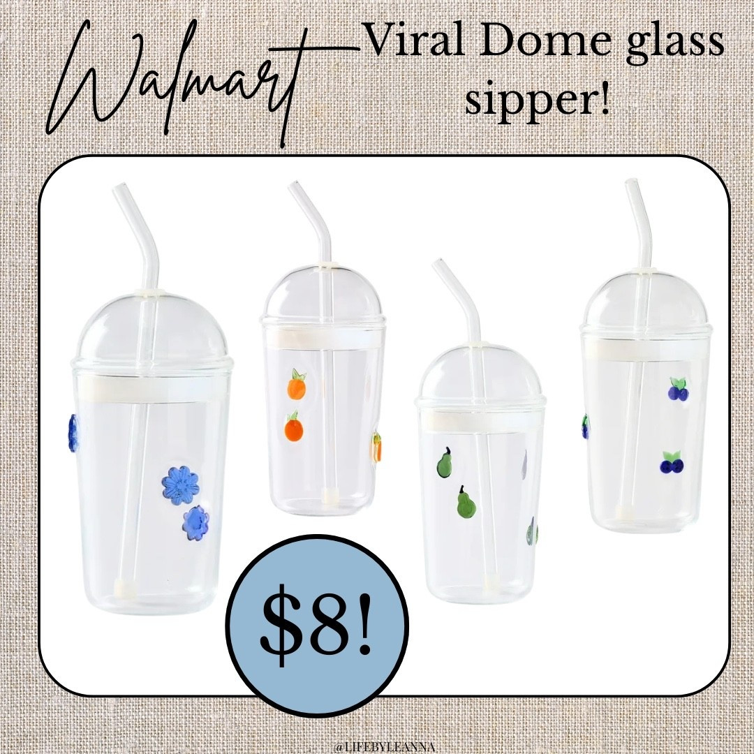 Walmarts viral glass sippers! Perfect for your iced coffee in the summer! 







Walmart / sipper / iced coffee /cups / Anthropologie / drinks

#LTKfoodie #LTKSaleAlert #LTKHome