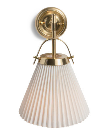 9.25X14 Aldrich Wall Sconce, Gold | TJ Maxx
