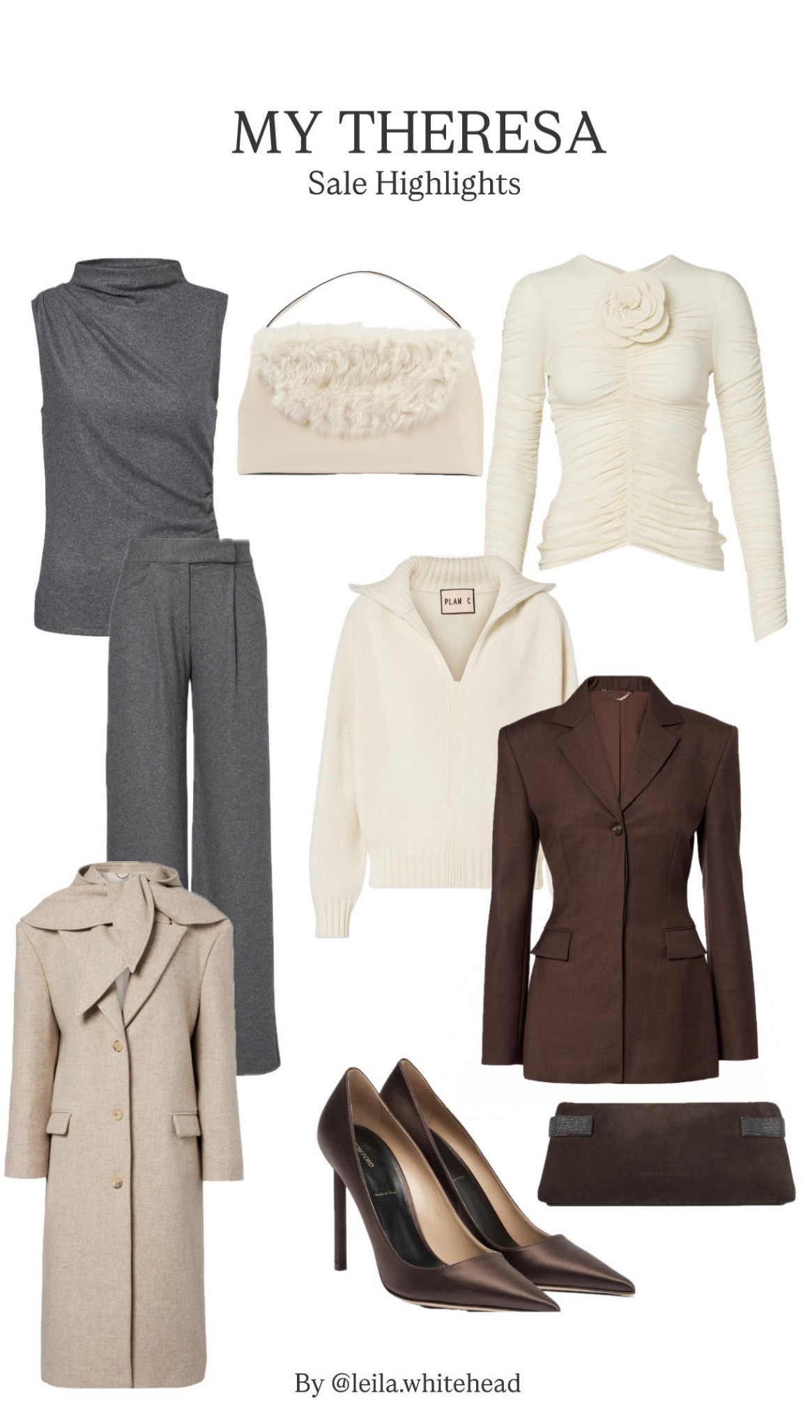 The @mytheresa sale has just hot even bigger with an extra 20% off selected sale items (with a minimum order of £500)

I’ve selected neutral pieces which are ideal for the colder weather - perfect for mixing and matching with existing items in your wardrobe

#mytheresa

#LTKluxury #LTKuk #LTKsale