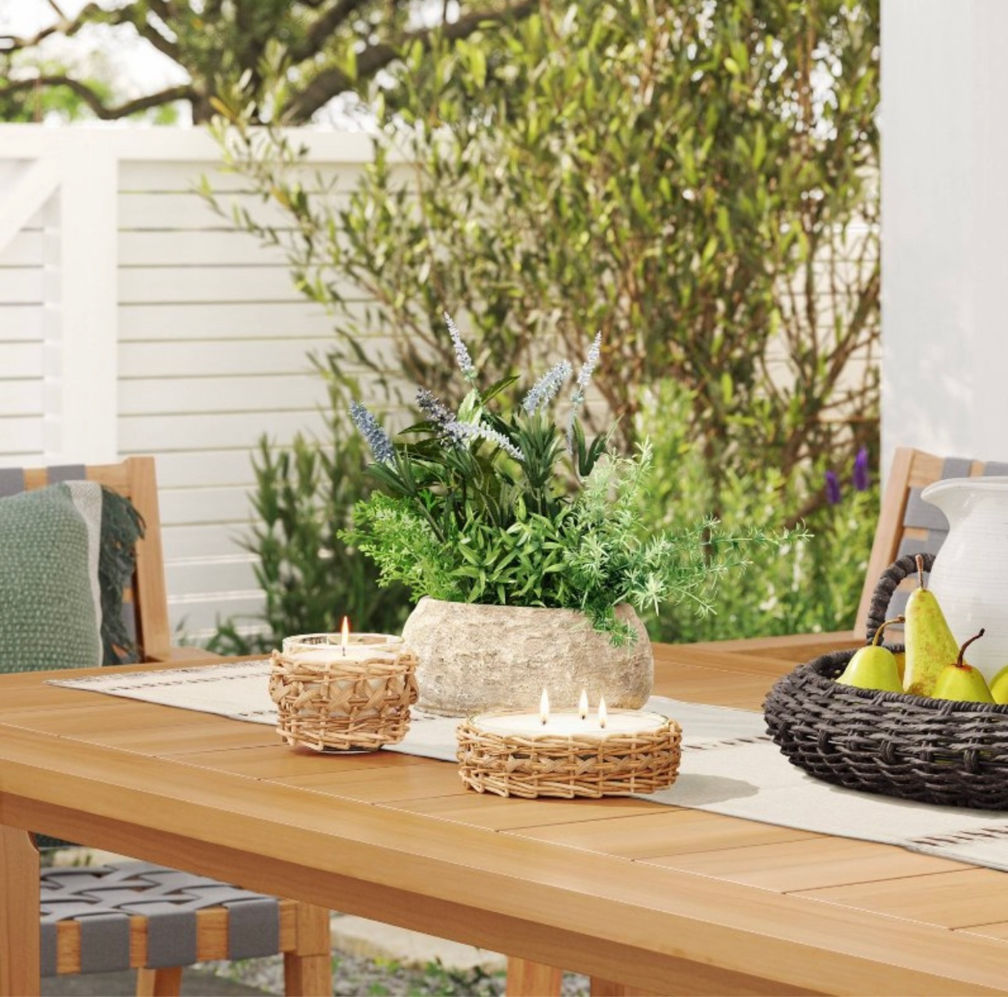 Select outdoor furniture and accessories are 20% off at Target! 

#LTKSeasonal #LTKsalealert #LTKSale