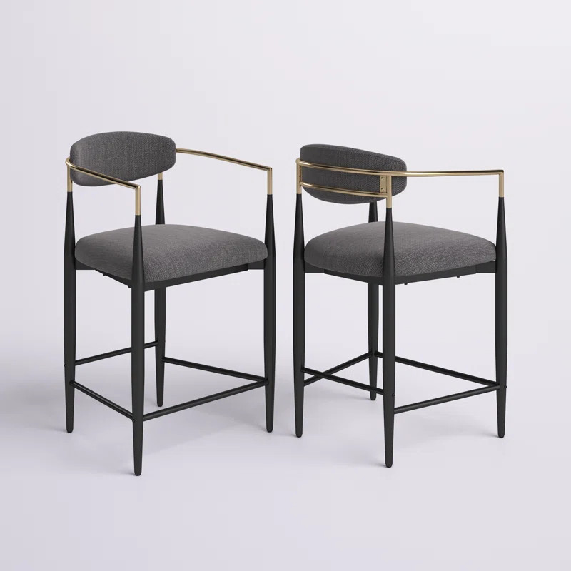 Maconay 25'' Counter Stool (Set of 2) | Wayfair North America