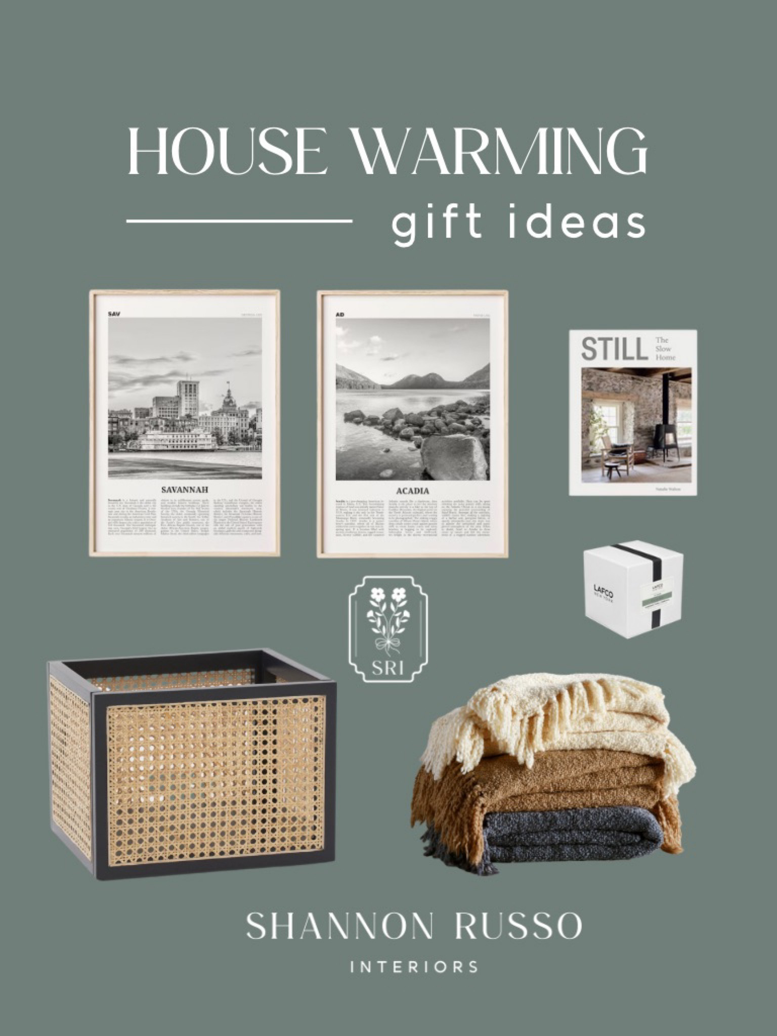 Unique housewarming basket gift ideas: location prints from Etsy, coffee table book, throw blanket, candle

#housewarming #housewarminggift #giftideas #newhome #present #shannonrussointeriors

Organization, gift ideas, last minute gift, gift basket, coffee table book, new home, homeowner, celebration gift, congratulations 

#LTKhome